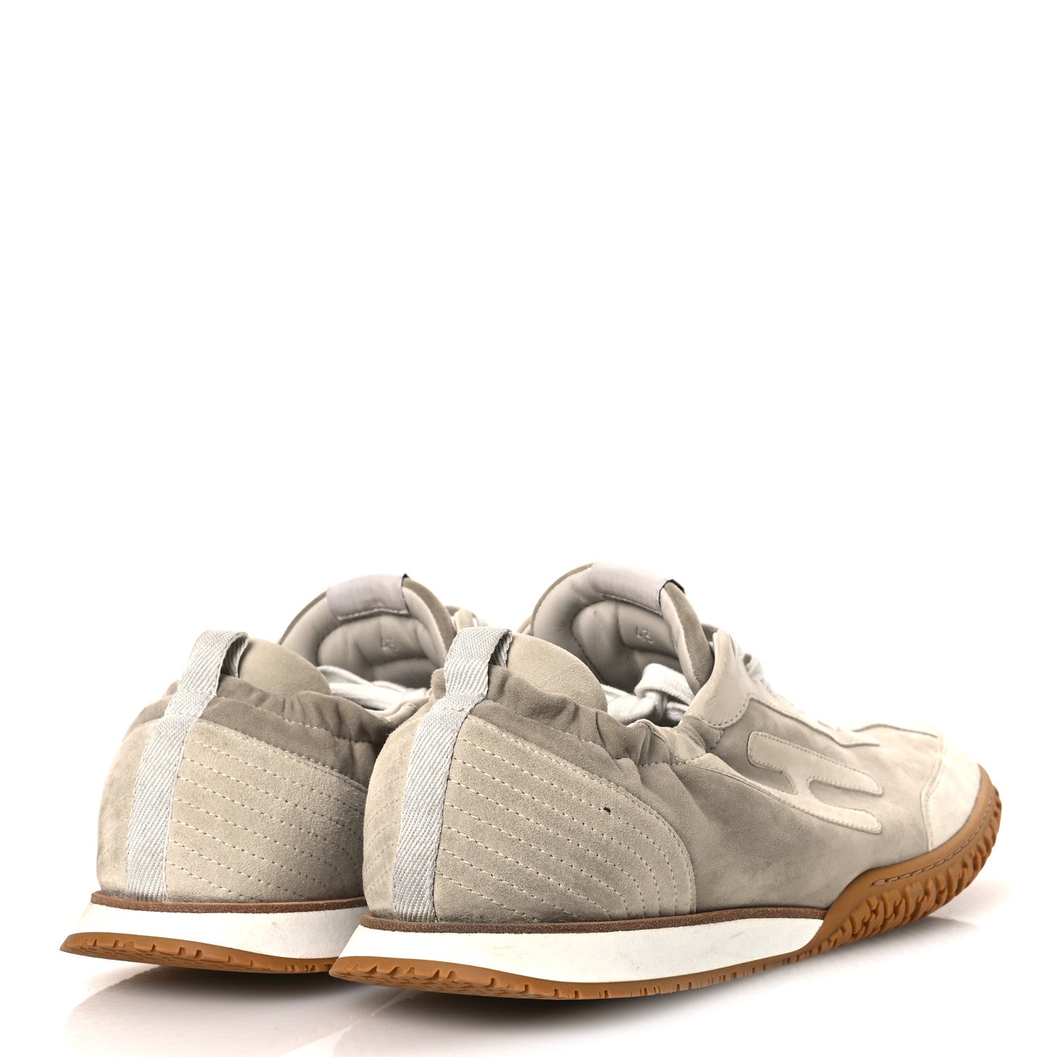HERMES JET SNEAKER NAPPA / SUEDE GOATSKIN BEIGE ESQUISSE / GLAISE