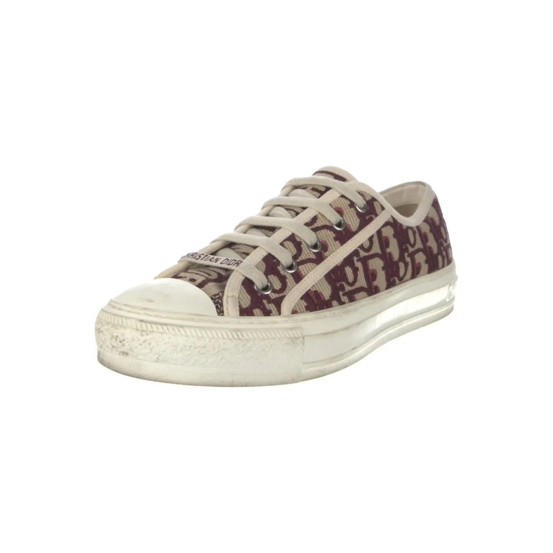 Christian Dior Walk'N'Dior Sneakers - Burgundy