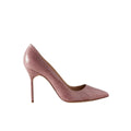 Manolo Blahnik BB 105 Pump - Mauve/Dusty Pink snakeskin