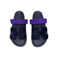 Hermès Chypre Sandal - Purple/Navy