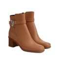 Hermès Louane 60 Ankle Boot - Tan