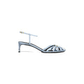 Celine Triomphe Leather Sandal - Light Blue