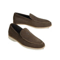 Hermès Low Loafer - Dark Brown/Taupe
