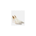 Jimmy Choo Crystal Embellished Pumps - White/Ivory