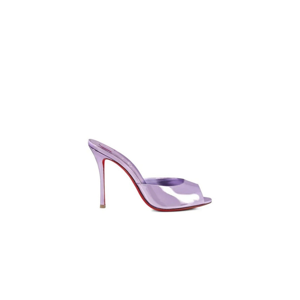 Christian Louboutin Me Dolly Patent Leather Mules 100 - Lilac/Purple