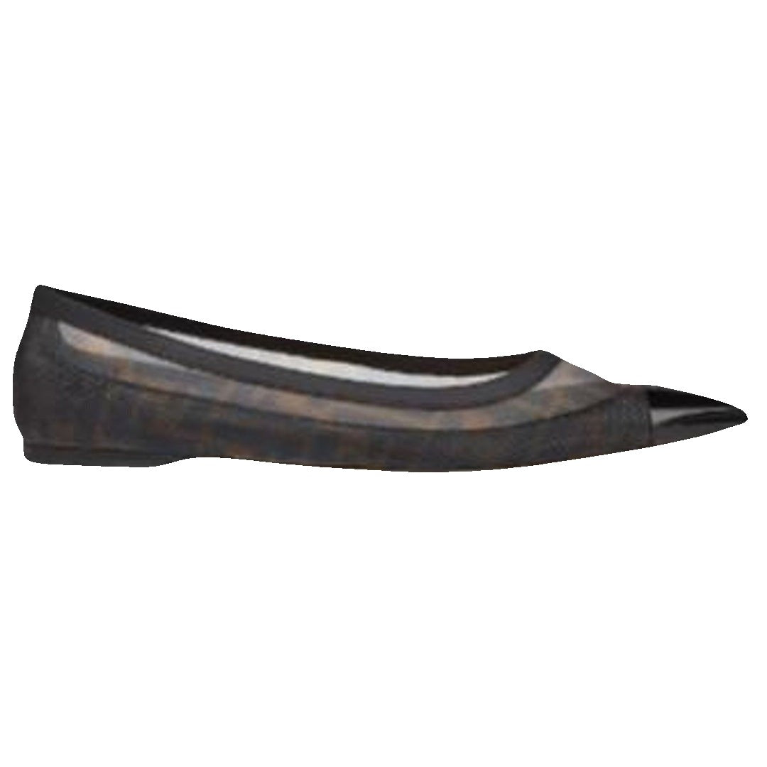 Fendi Mesh Colibrì Ballet Flats - Pink