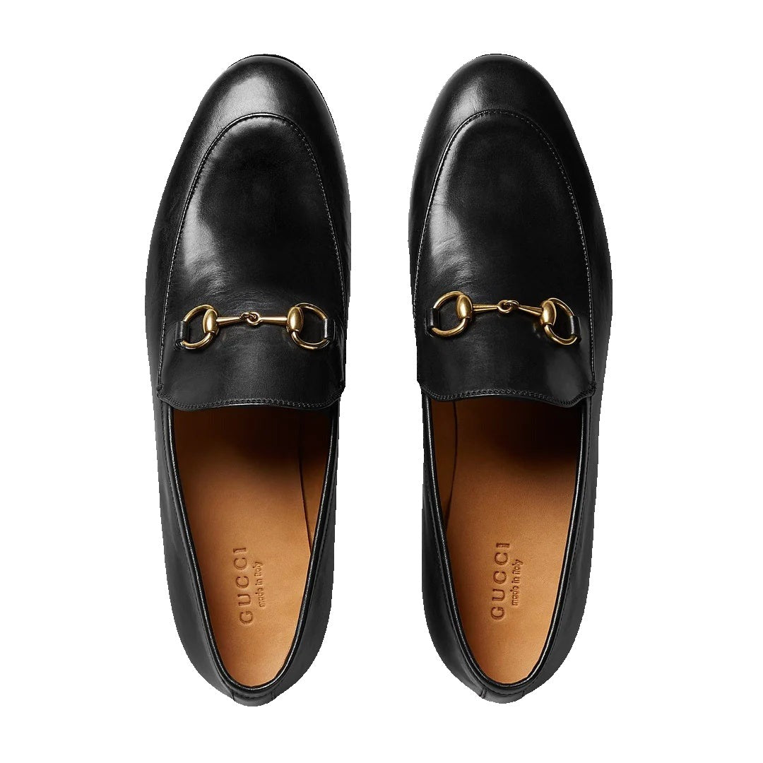 Gucci Jordaan Leather Loafer - Black