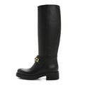 JIMMY CHOO CAMIE OVER THE KNEE BOOTS BLACK