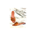 Fendi Baguette Slides - Tan/Brown