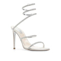 René Caovilla Sandals Satin - White