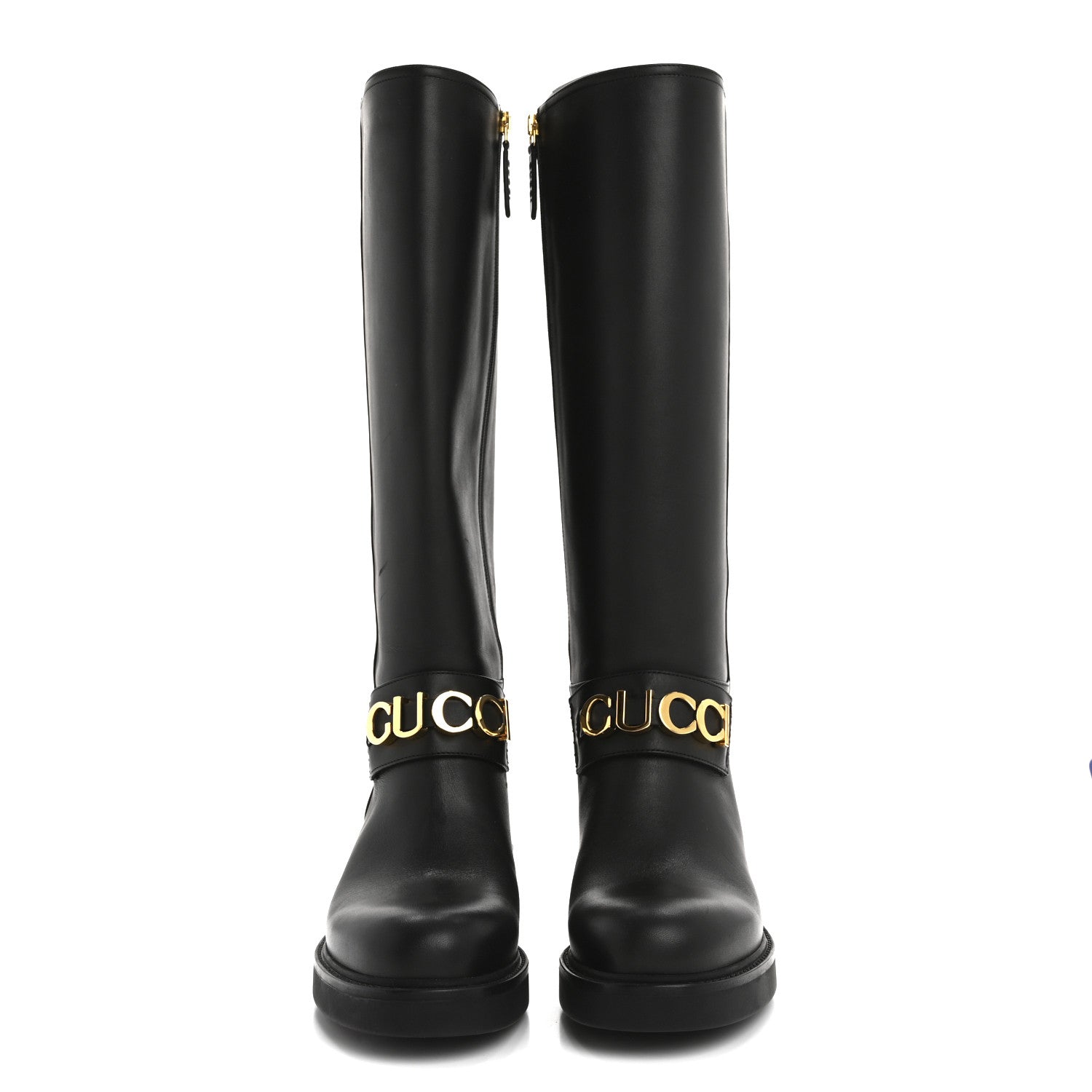 JIMMY CHOO CAMIE OVER THE KNEE BOOTS BLACK