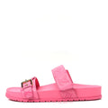 Louis Vuitton Monogram Denim Bom Dia Flat Mule Sandal - Pink