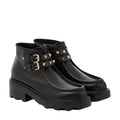 Valentino Garavani Rockstud Leather Chelsea Boots - Black