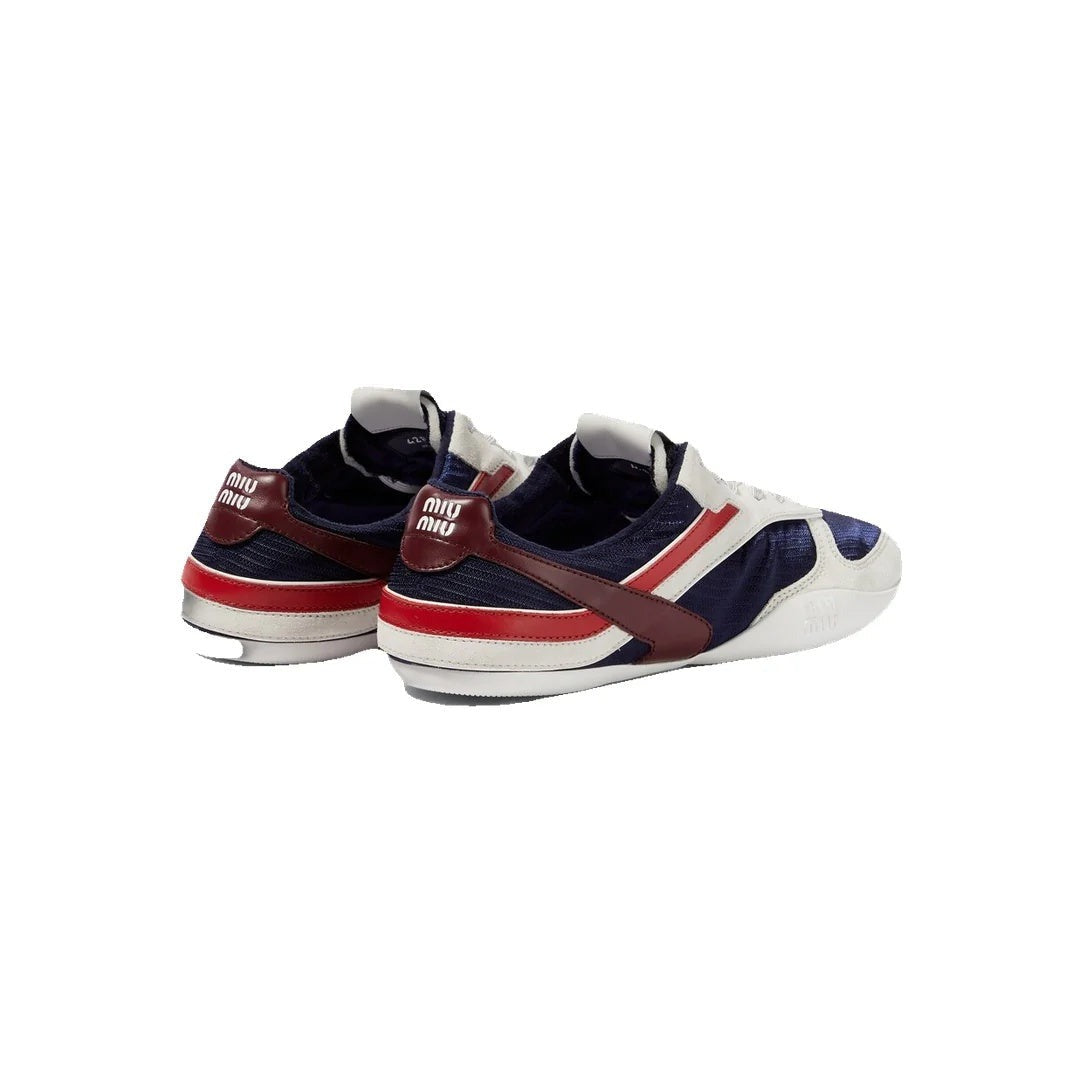 Miu Miu Drill Sneakers - White/Navy/Red