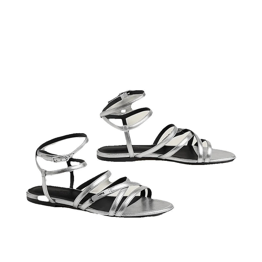 Hermès Lullaby Sandal - Silver