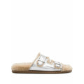 Fendi Feel Slides - Silver