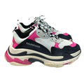 Balenciaga Triple S 2 Sports Shoes - Pink/White/Black