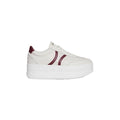 Celine Block Sneakers with Wedge Outsole - Burgundy