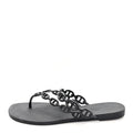 HERMES ISLAND SANDALS BLACK