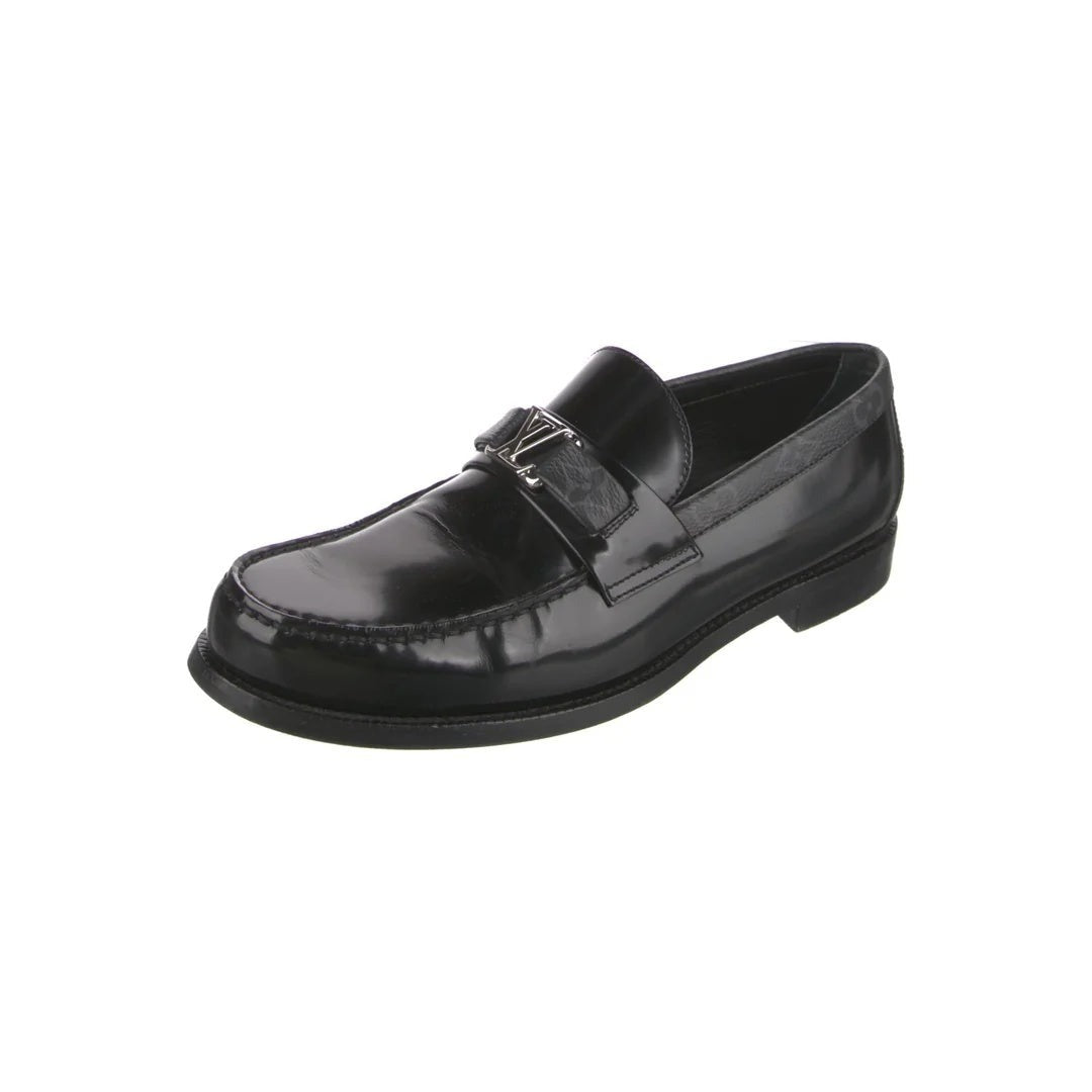 Louis Vuitton Women's Academy Loafers Since 1854 Monogram Jacquard - Black (different loafer model - plain black, not Academy)