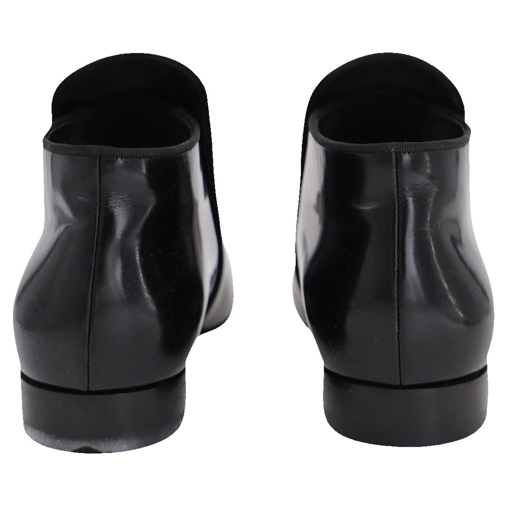 Celine Ankle Boots Leather - Black