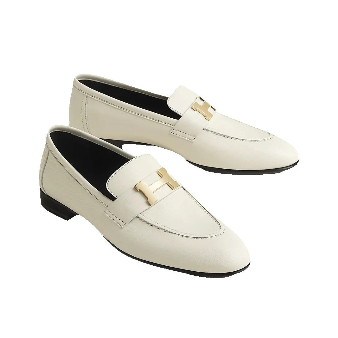 Hermès Paris Loafer - Cream/Ivory