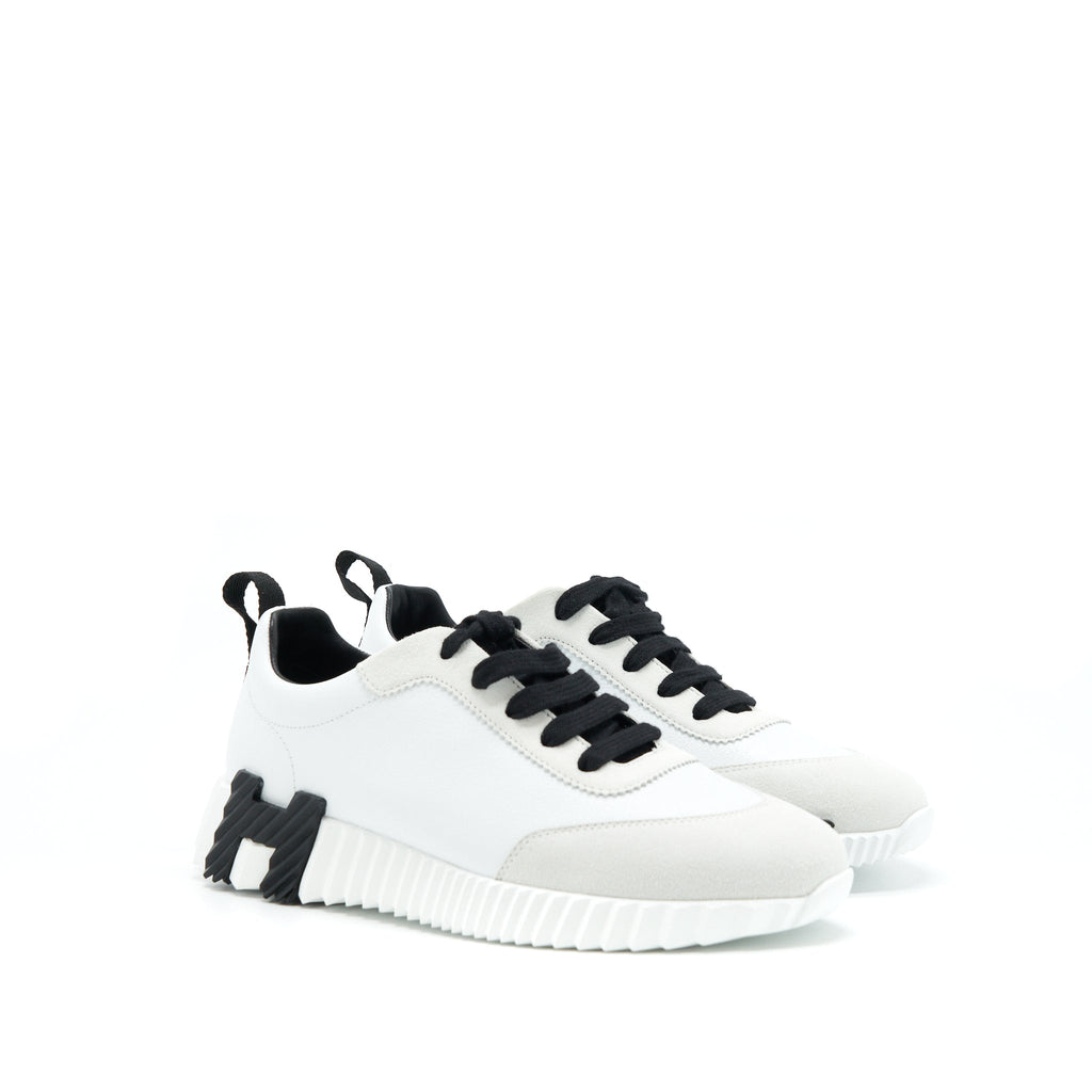 HERMES WOMEN’S BOUNCING SNEAKERS BLANC/NOIR