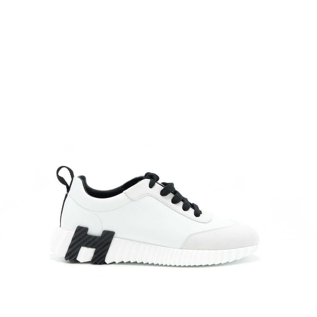 HERMES WOMEN’S BOUNCING SNEAKERS BLANC/NOIR
