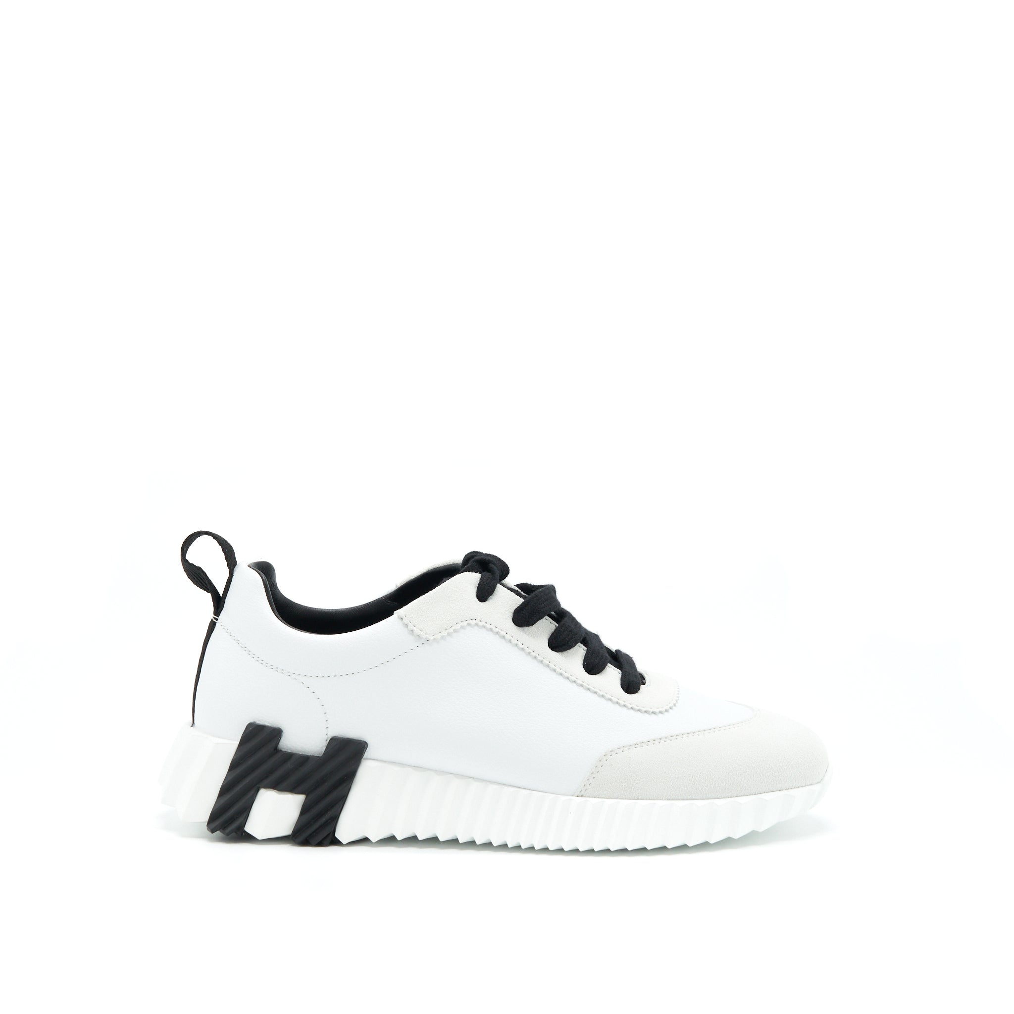 HERMES WOMEN’S BOUNCING SNEAKERS BLANC/NOIR