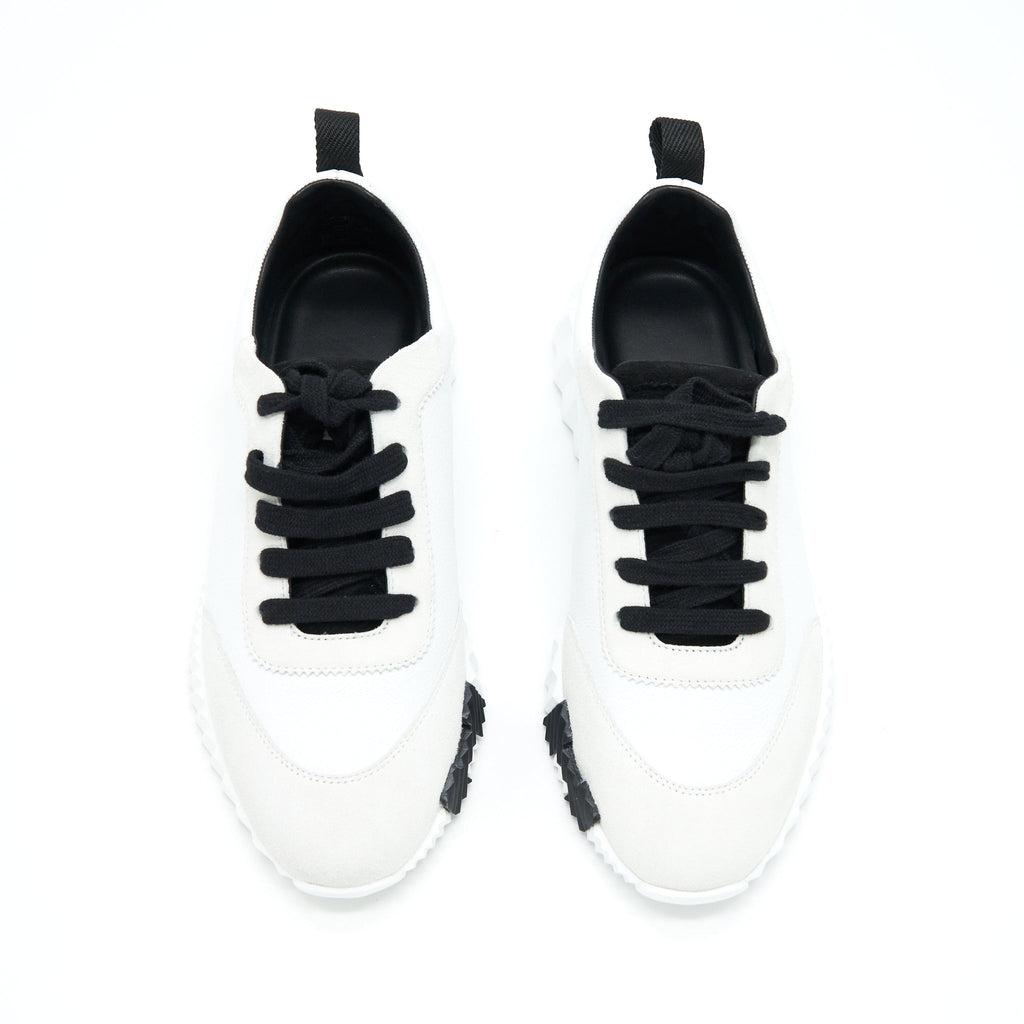 HERMES WOMEN’S BOUNCING SNEAKERS BLANC/NOIR