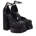 Versace Medusa Aevitas Platform Pumps - Black