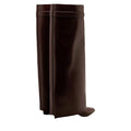 Givenchy Shark Pinch 95 Leather Knee-High Boots - Dark Brown