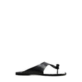 Loewe Leather Toggle Heeled Sandals 90 - Black