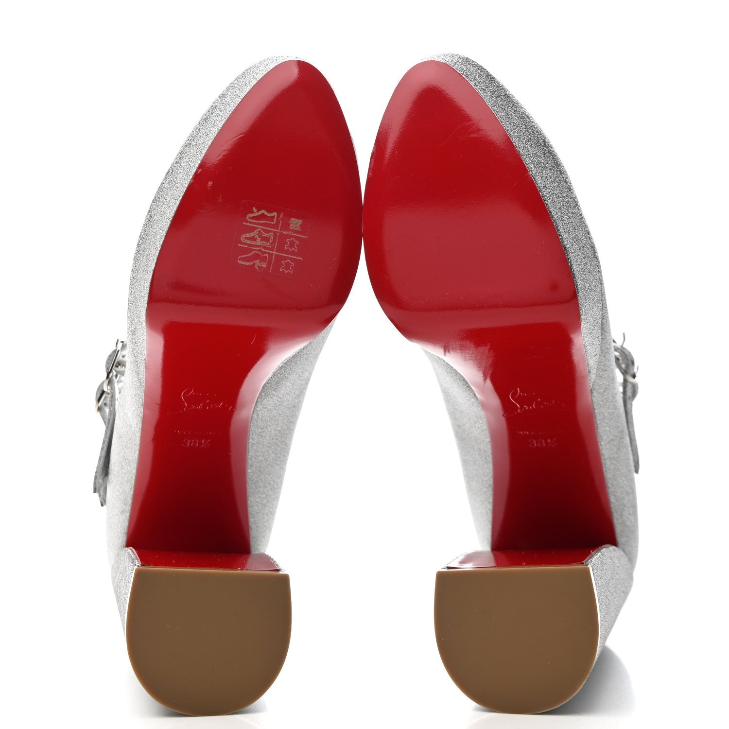 MIU MIU PUMP SILVER