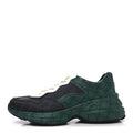 GUCCI GG SUPREME MONOGRAM RHYTON SNEAKERS BLACK & GREY