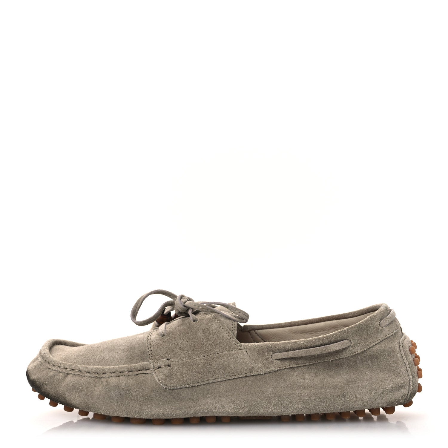 MIU MIU SUEDE LOAFERS BEIGE
