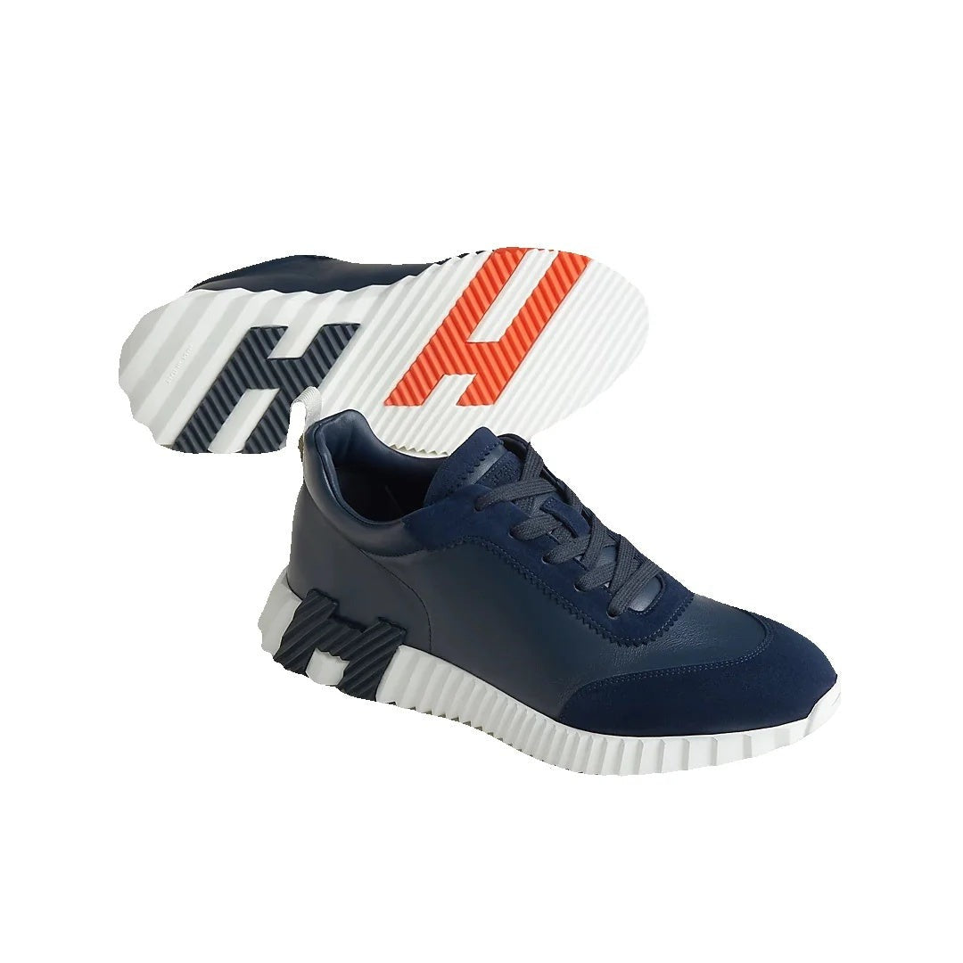 Hermès Bouncing Sneaker White (Alt) - Navy