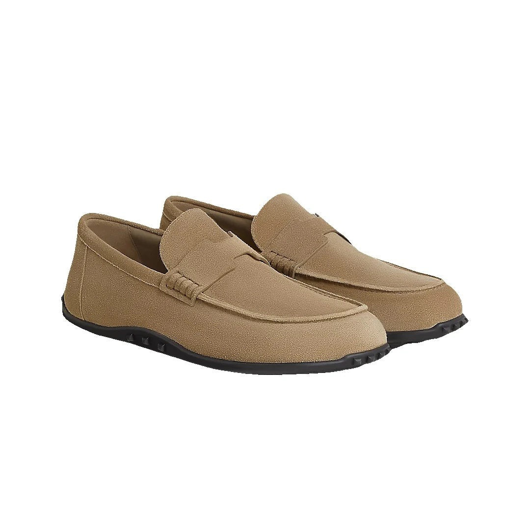 Hermès Lazy Loafer Beige - Sand/Tan Driver