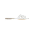 Saint Laurent Tribute Flat Sandals - White