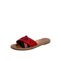 Burberry Luxe Sandal Slide - Red
