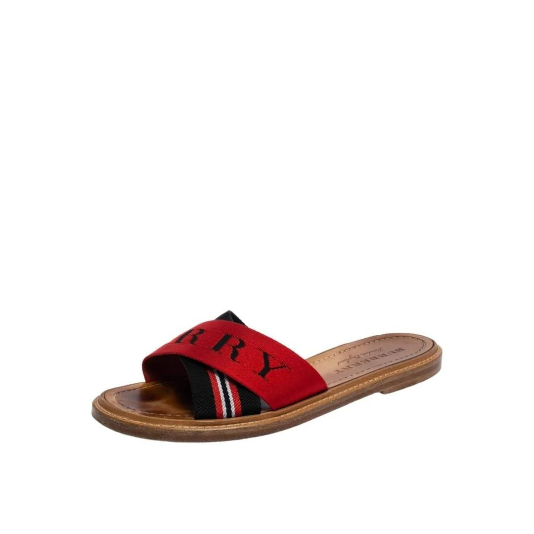 Burberry Luxe Sandal Slide - Red