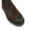 Miu Miu Shearling Suede Ankle Boot Deserto - Brown