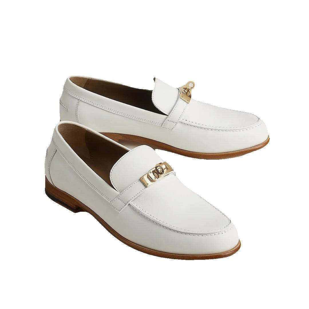 Hermès Destin Loafer Beige - Cream/Off-white