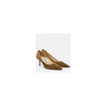 Jimmy Choo 65mm Livi Flecked Canvas And Leather Mule Pumps - Brown/Tan