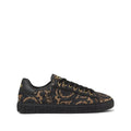 Versace Greek Key Baroque Sneakers - Black/Gold