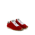Miu Miu Plume Suede Sneakers - Red