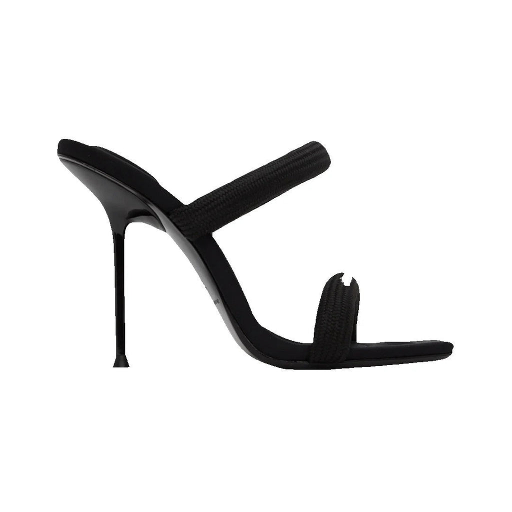 Alexander Wang Julie Padded Heeled Sandal - Black