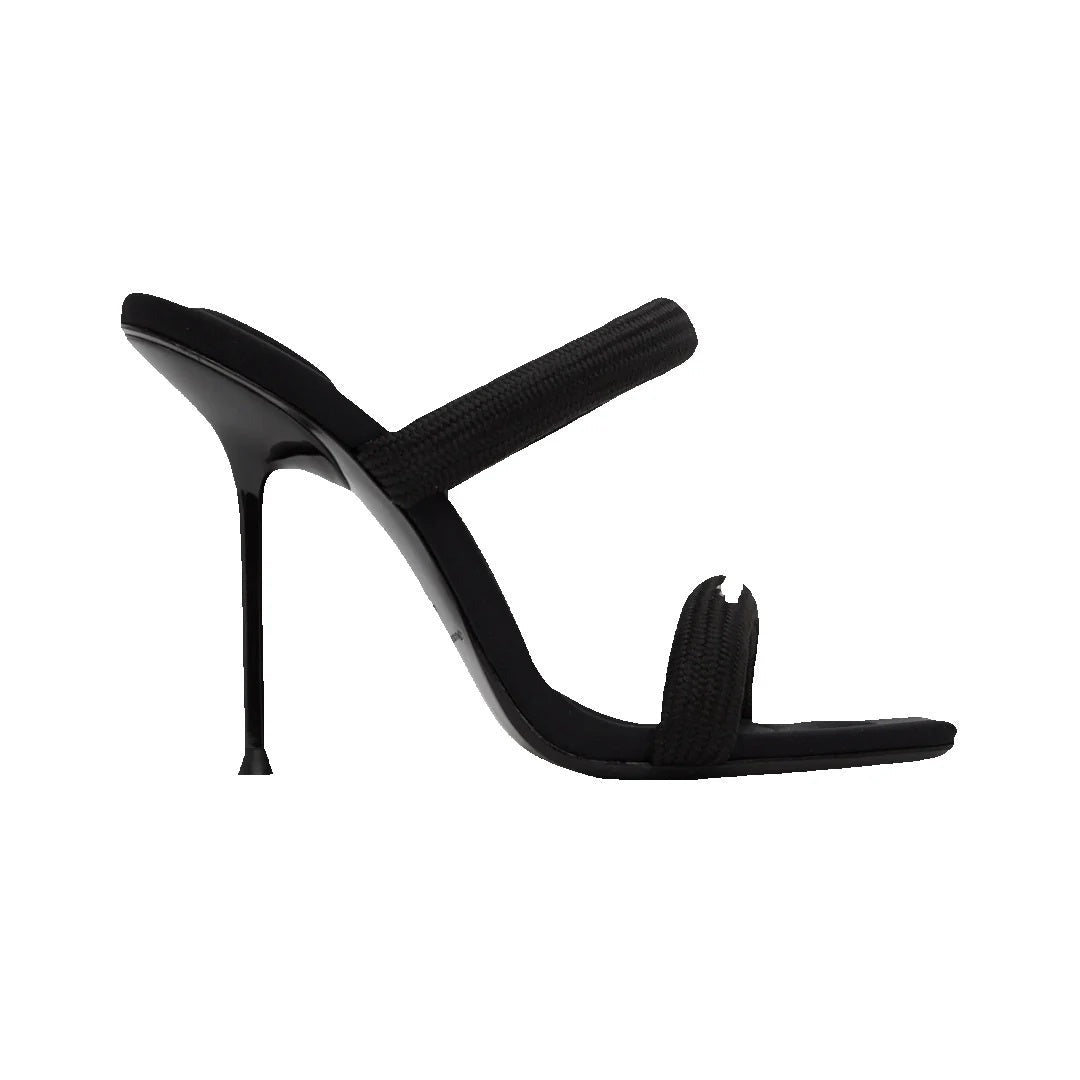 Alexander Wang Julie Padded Heeled Sandal - Black