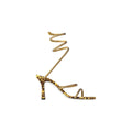 René Caovilla Sandals Textile Fibers - Leopard