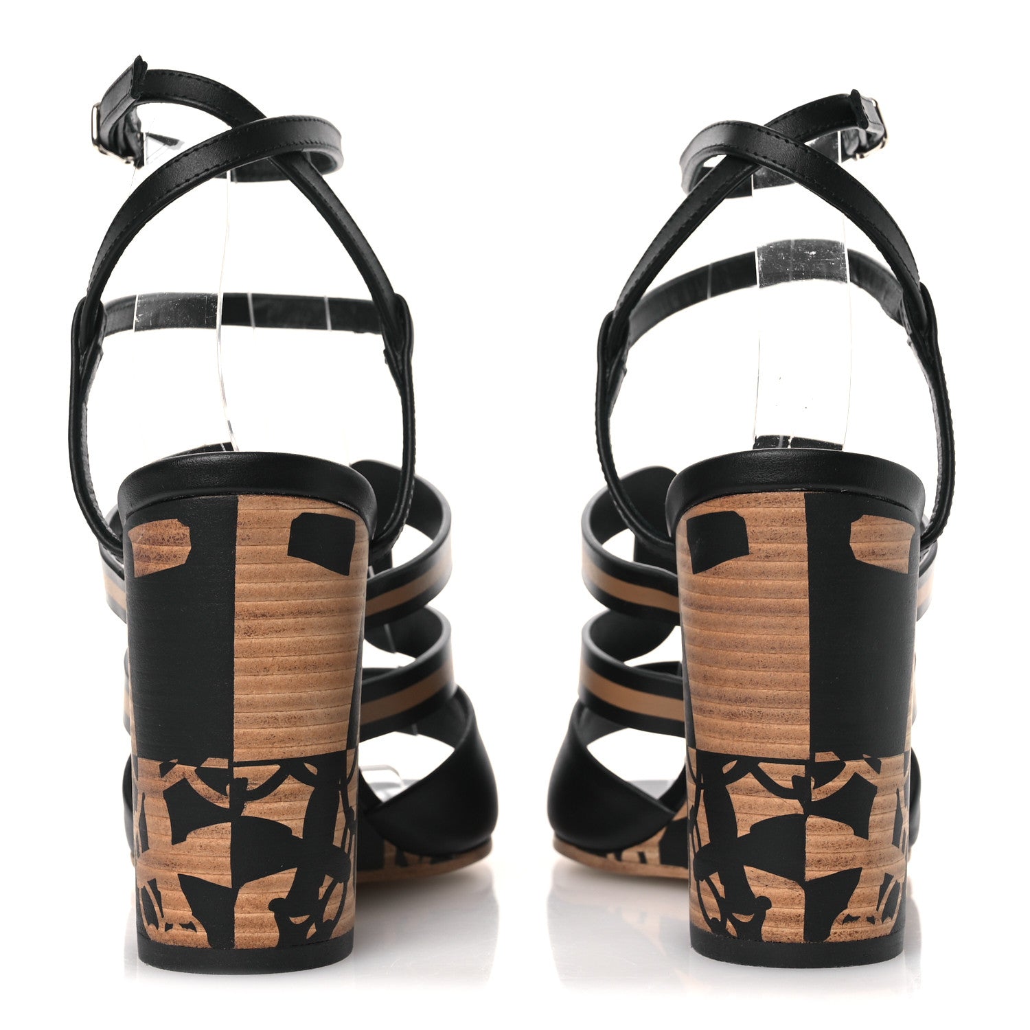 PRADA WEDGE SANDALS NATURAL
